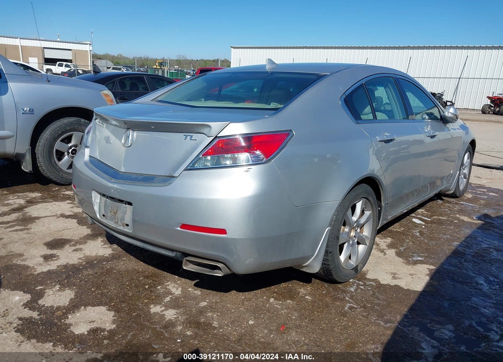 2012 ACURA TL 3.5 VIN: 19UUA8F52CA029340