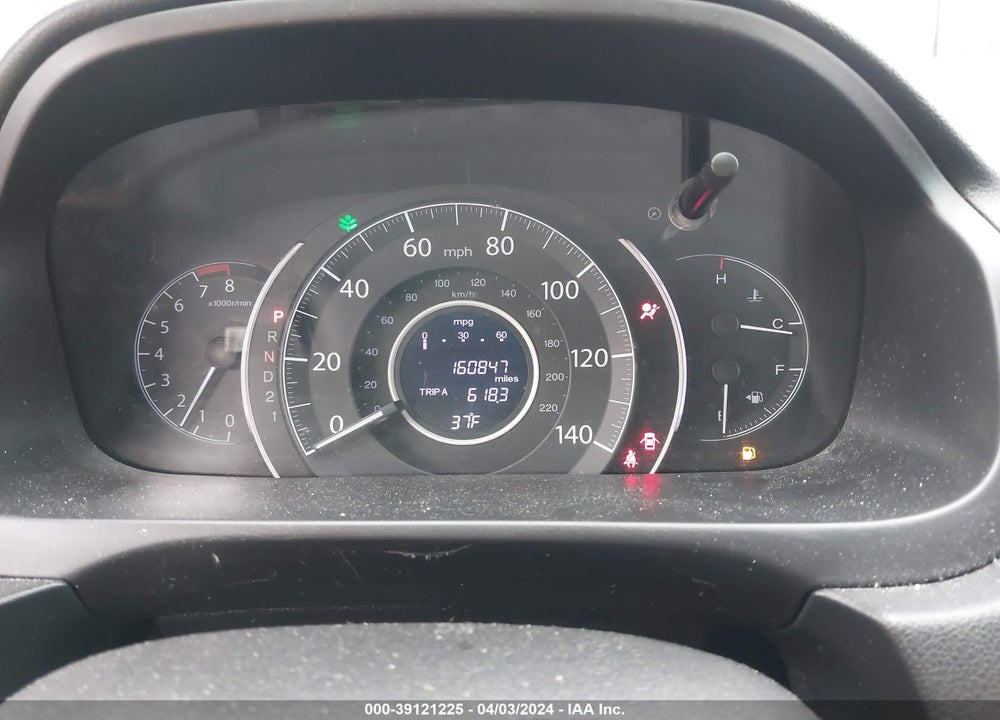 2013 HONDA CR-V EX-L VIN: 2HKRM4H7XDH649043