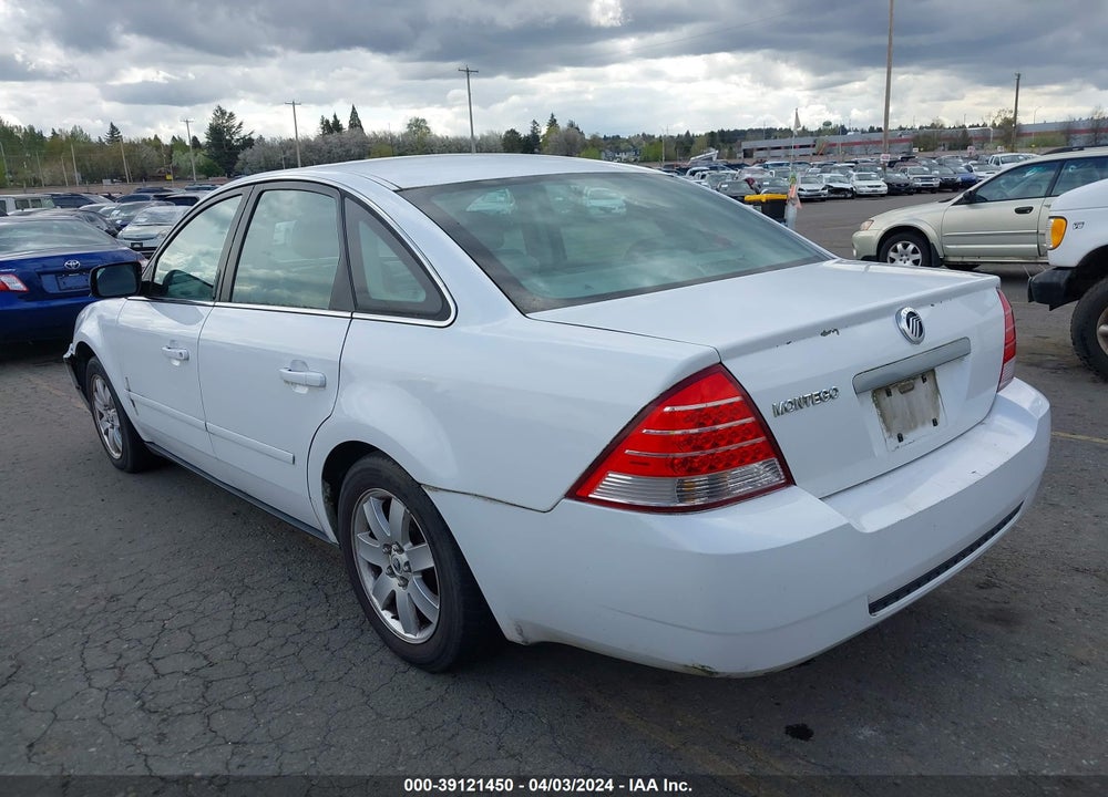 2006 MERCURY MONTEGO VIN: 1MEHM40196G606581