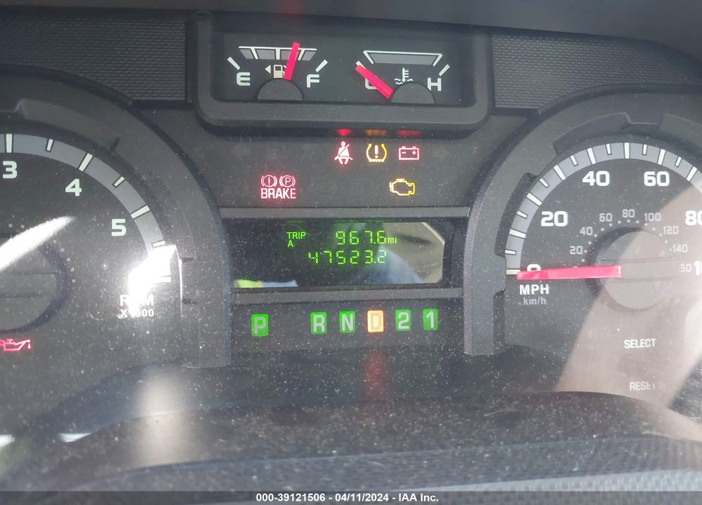 2012 FORD E-350 SUPER DUTY XL VIN: 1FBSS3BL9CDA04626