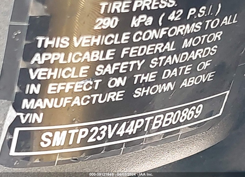 2023 TRIUMPH MOTORCYCLE TIGER 1200 RALLY EXPLORER VIN: SMTP23V44PTBB0869