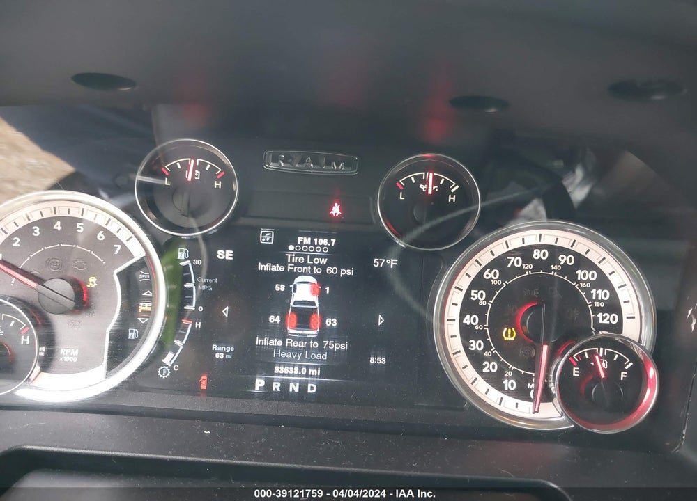 2013 RAM 2500 SLT VIN: 3C6TR5DT1DG523637