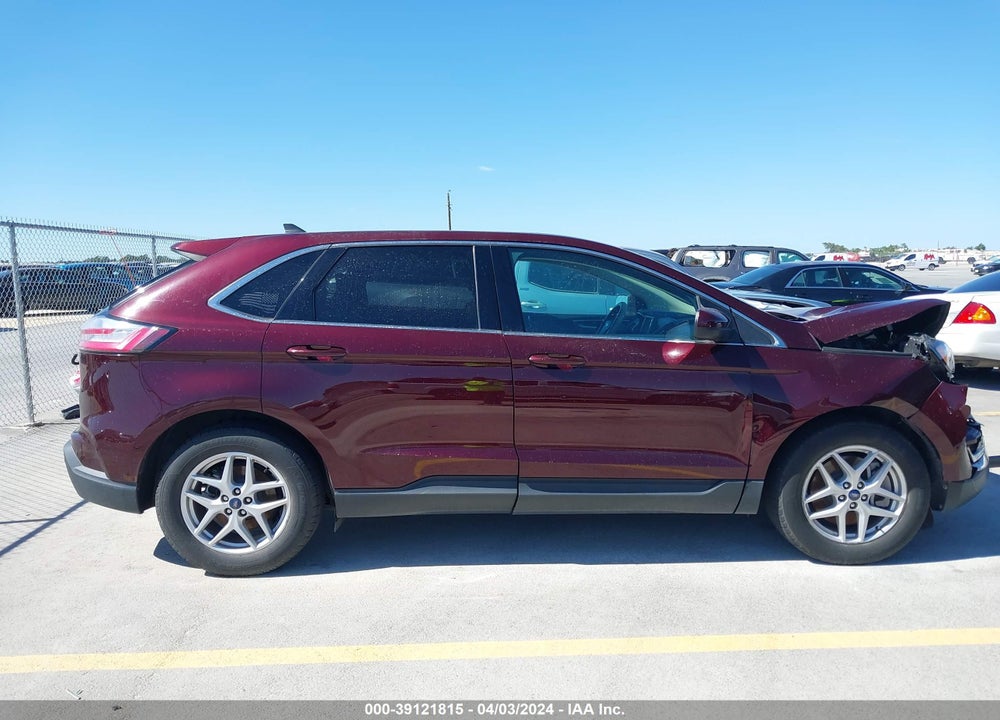 2021 FORD EDGE SEL VIN: 2FMPK3J9XMBA21588