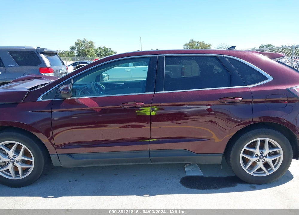 2021 FORD EDGE SEL VIN: 2FMPK3J9XMBA21588