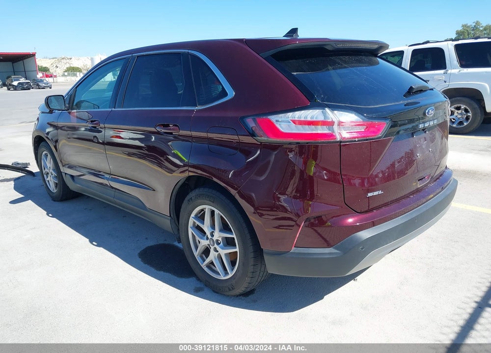 2021 FORD EDGE SEL VIN: 2FMPK3J9XMBA21588