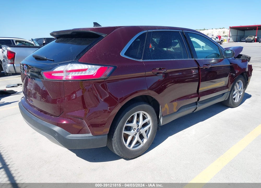 2021 FORD EDGE SEL VIN: 2FMPK3J9XMBA21588