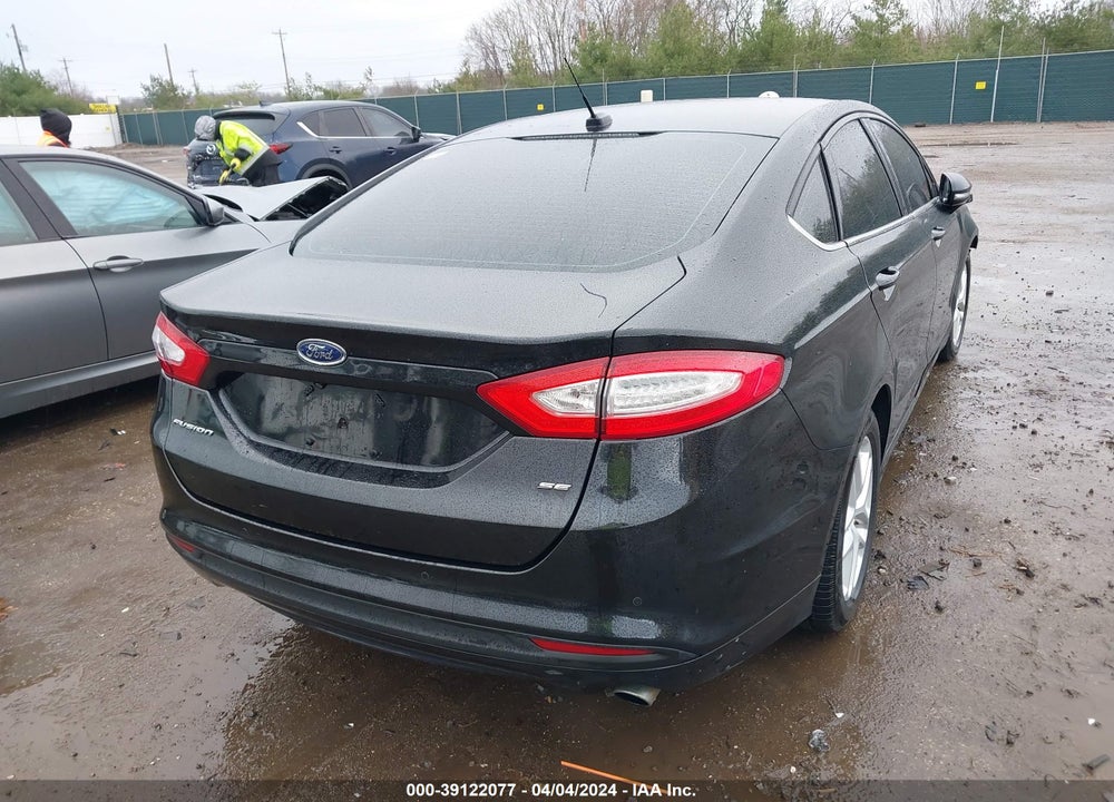 2015 FORD FUSION SE VIN: 3FA6P0H70FR295929
