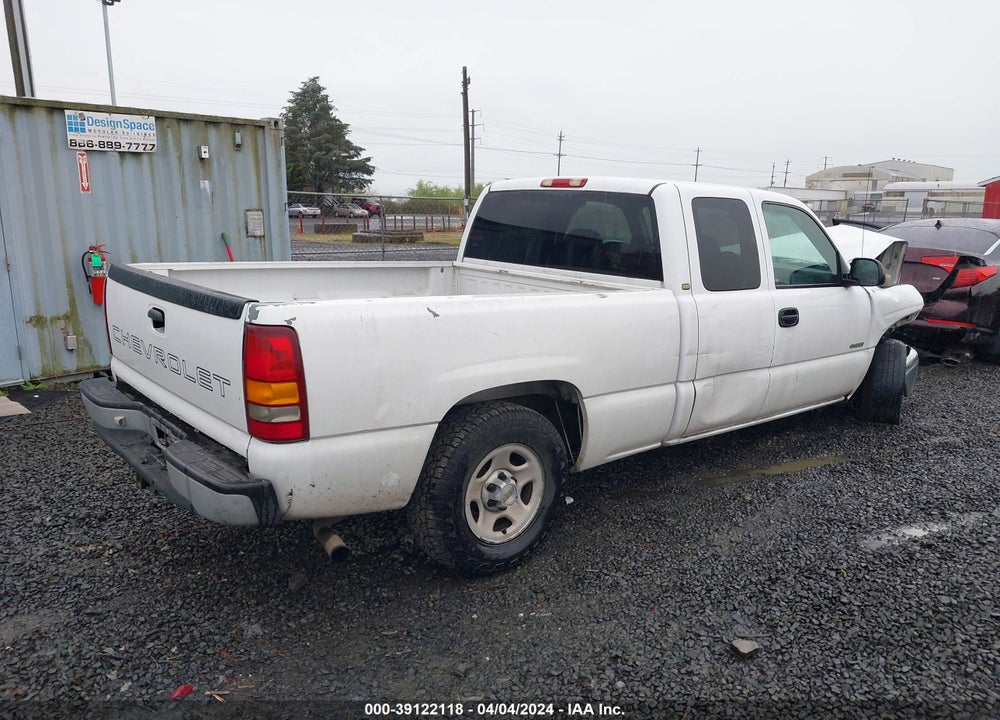 2001 CHEVROLET SILVERADO 1500 VIN: 2GCEC19W111203513