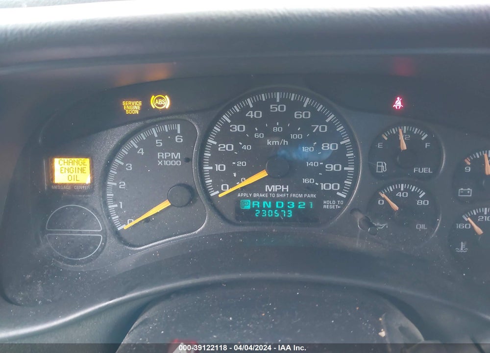 2001 CHEVROLET SILVERADO 1500 VIN: 2GCEC19W111203513