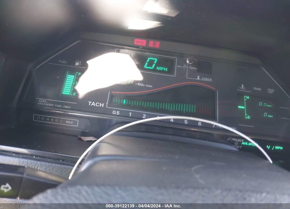 1989 NISSAN 300ZX 2+2 VIN: JN1HZ16S8KX220071