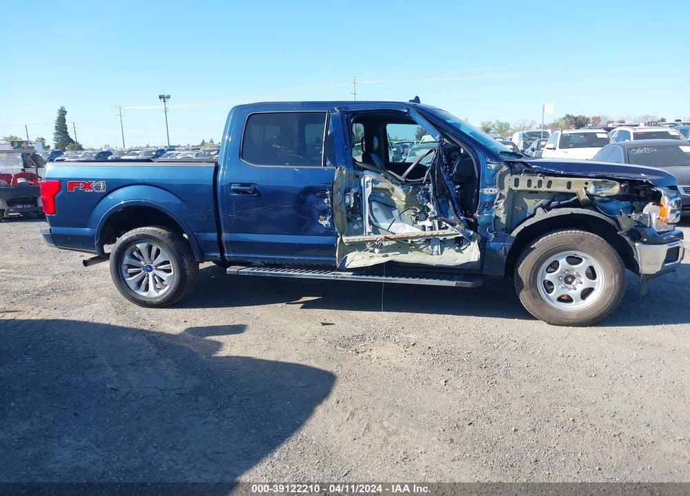 2018 FORD F-150 LARIAT VIN: 1FTEW1EG6JKE39693