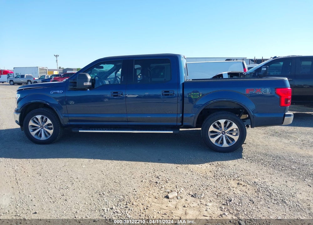 2018 FORD F-150 LARIAT VIN: 1FTEW1EG6JKE39693