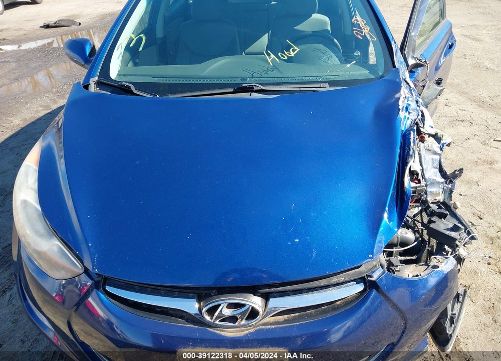 2013 HYUNDAI ELANTRA GLS VIN: KMHDH4AE5DU539851