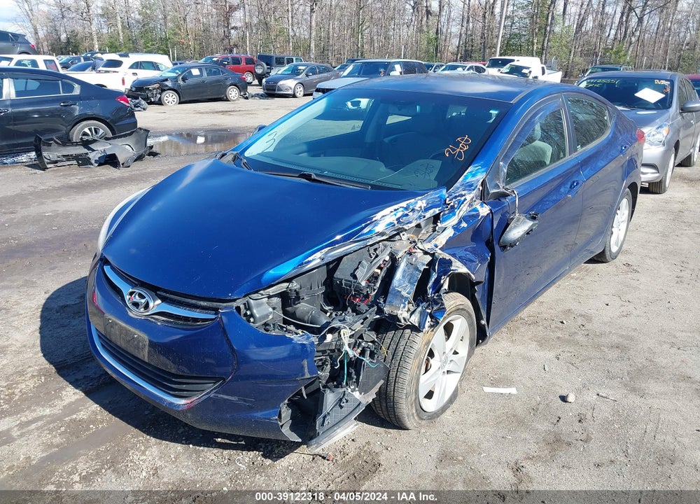2013 HYUNDAI ELANTRA GLS VIN: KMHDH4AE5DU539851