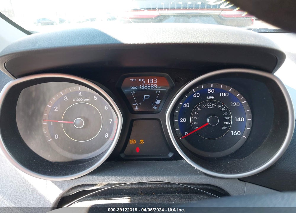 2013 HYUNDAI ELANTRA GLS VIN: KMHDH4AE5DU539851