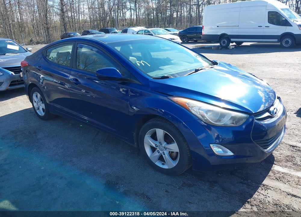 2013 HYUNDAI ELANTRA GLS VIN: KMHDH4AE5DU539851
