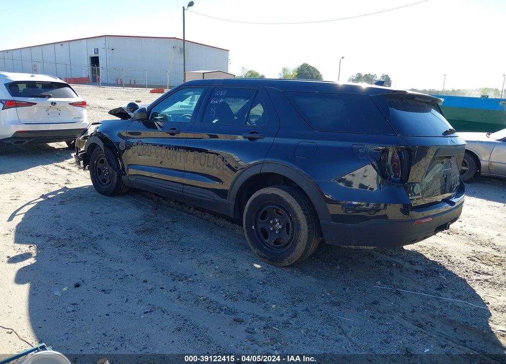 2022 FORD POLICE INTERCEPTOR UTILITY VIN: 1FM5K8AB7NGC42177