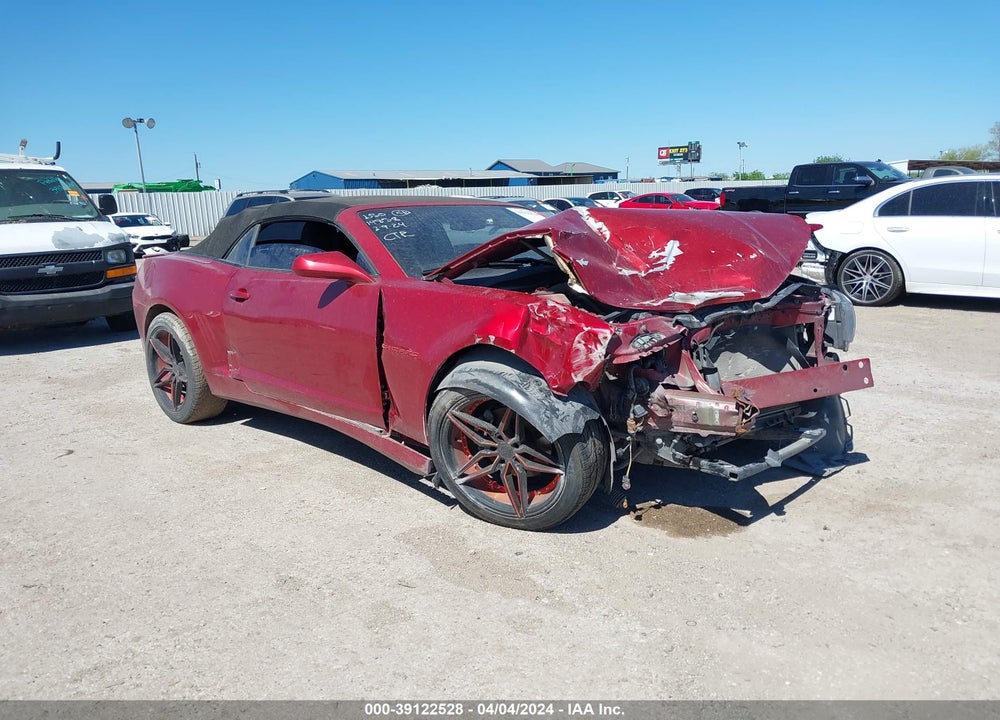 2015 CHEVROLET CAMARO LT VIN: 2G1FD3D34F9298371