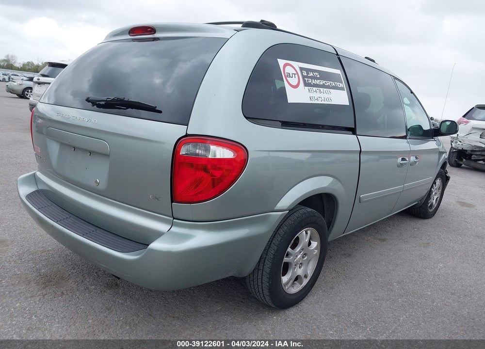 2004 DODGE GRAND CARAVAN VIN: 2D4GP74L54R554687