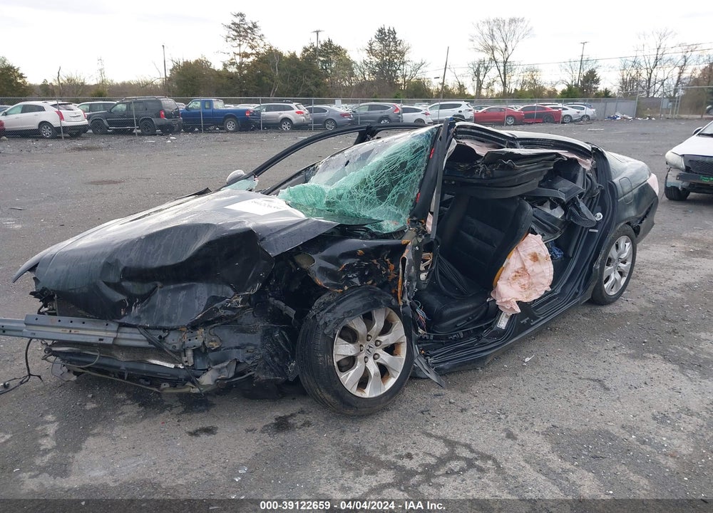 2008 HONDA ACCORD VIN: 1HGCP268X8A011273