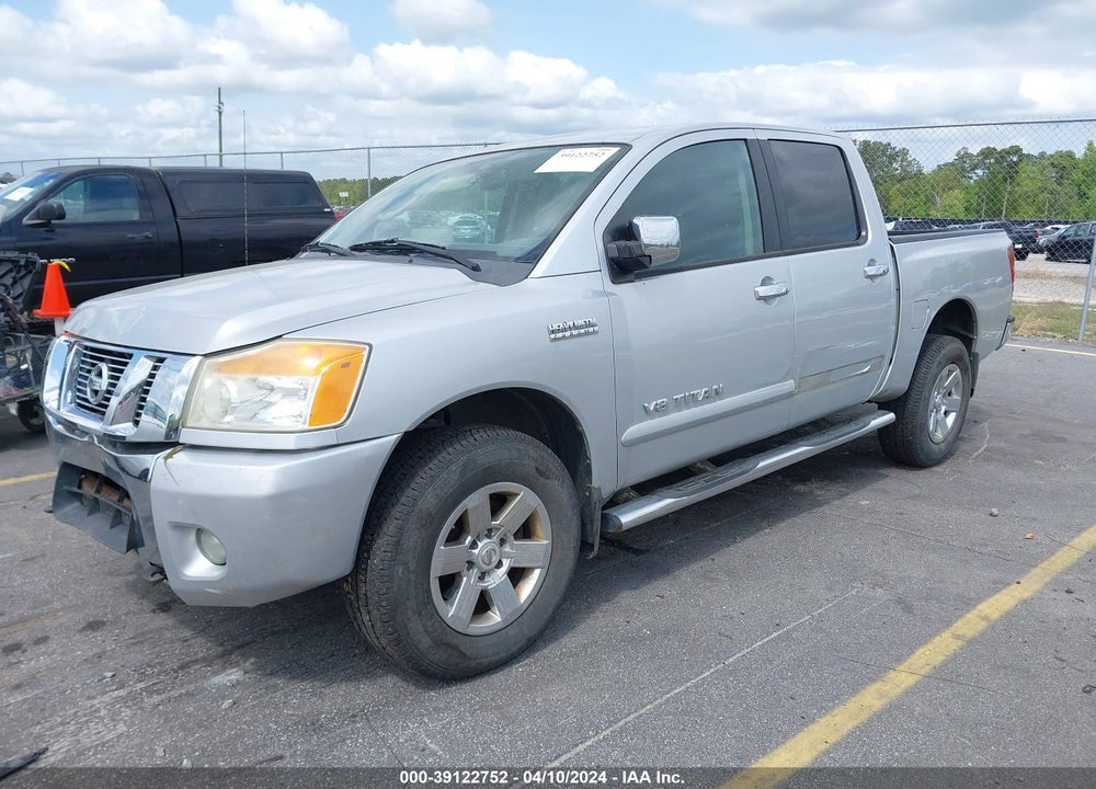 2011 NISSAN TITAN SV VIN: 1N6BA0EC2BN317936