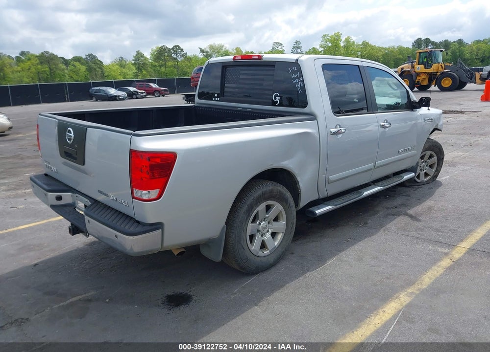 2011 NISSAN TITAN SV VIN: 1N6BA0EC2BN317936