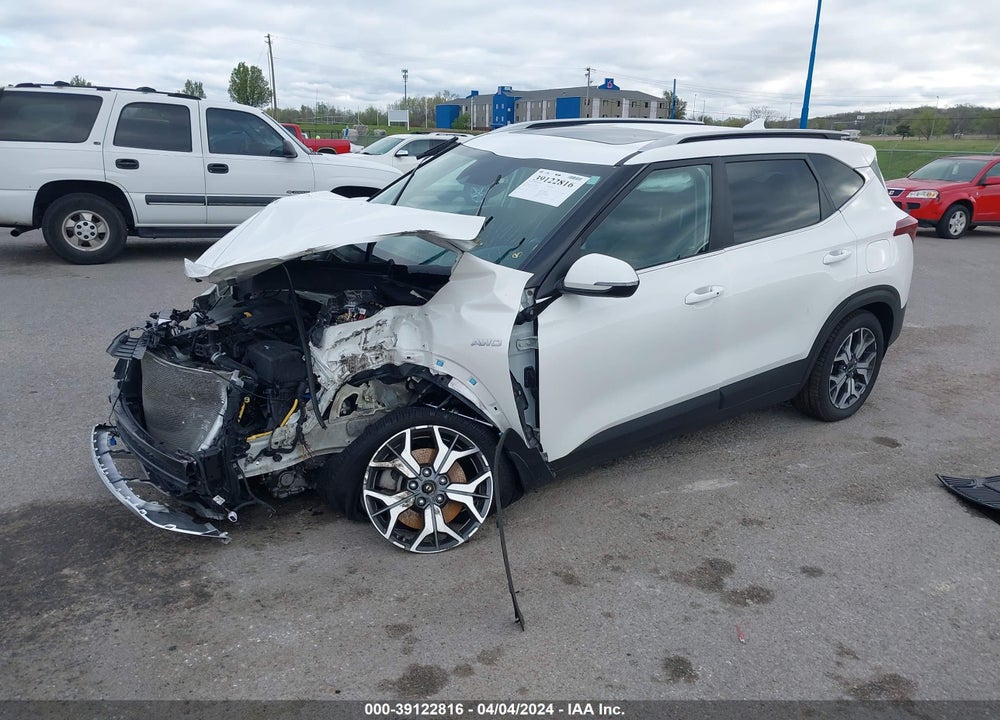 2022 KIA SELTOS VIN: KNDERCAA7N7239905