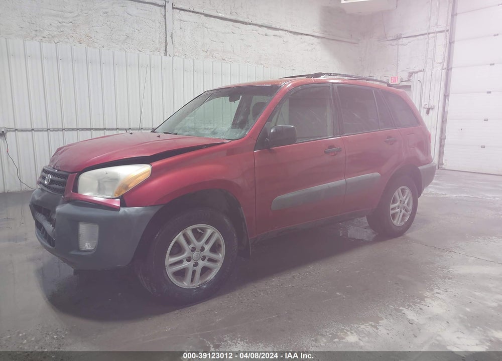2001 TOYOTA RAV4 VIN: JTEHH20V510038615