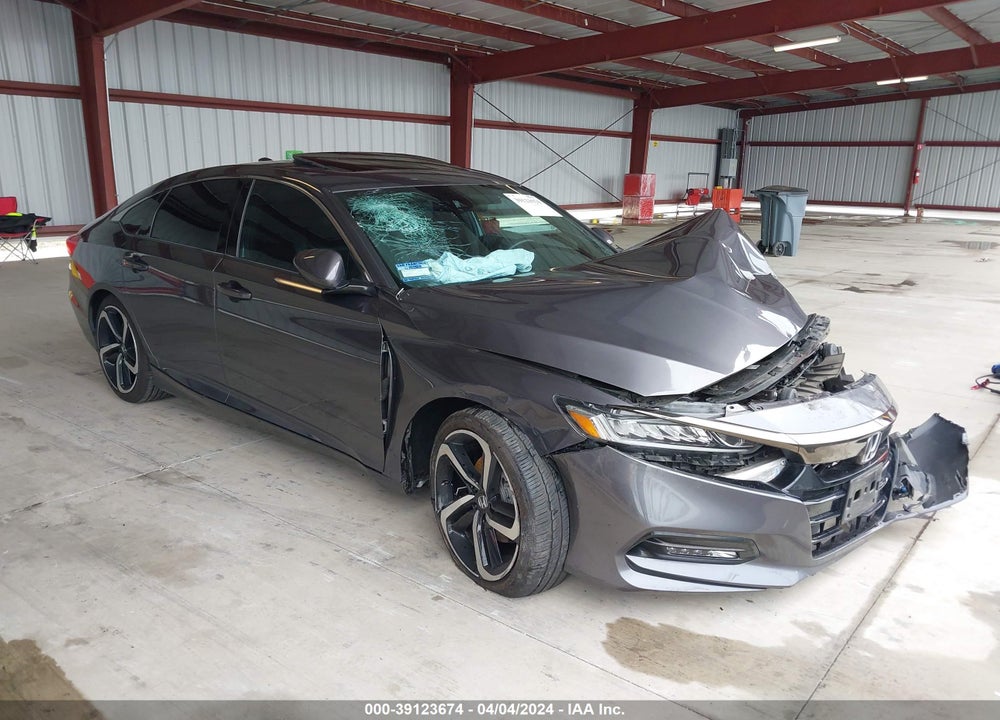 2019 HONDA ACCORD SPORT 2.0T VIN: 1HGCV2F36KA013619