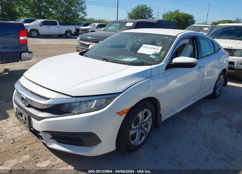 2017 HONDA CIVIC LX VIN: 19XFC2F57HE068959