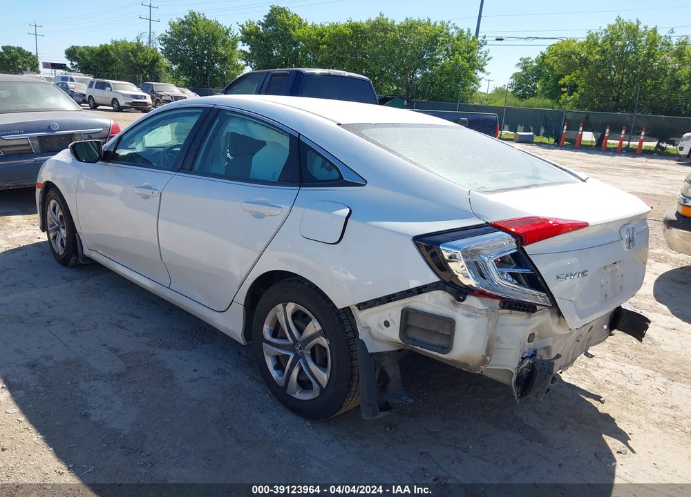 2017 HONDA CIVIC LX VIN: 19XFC2F57HE068959