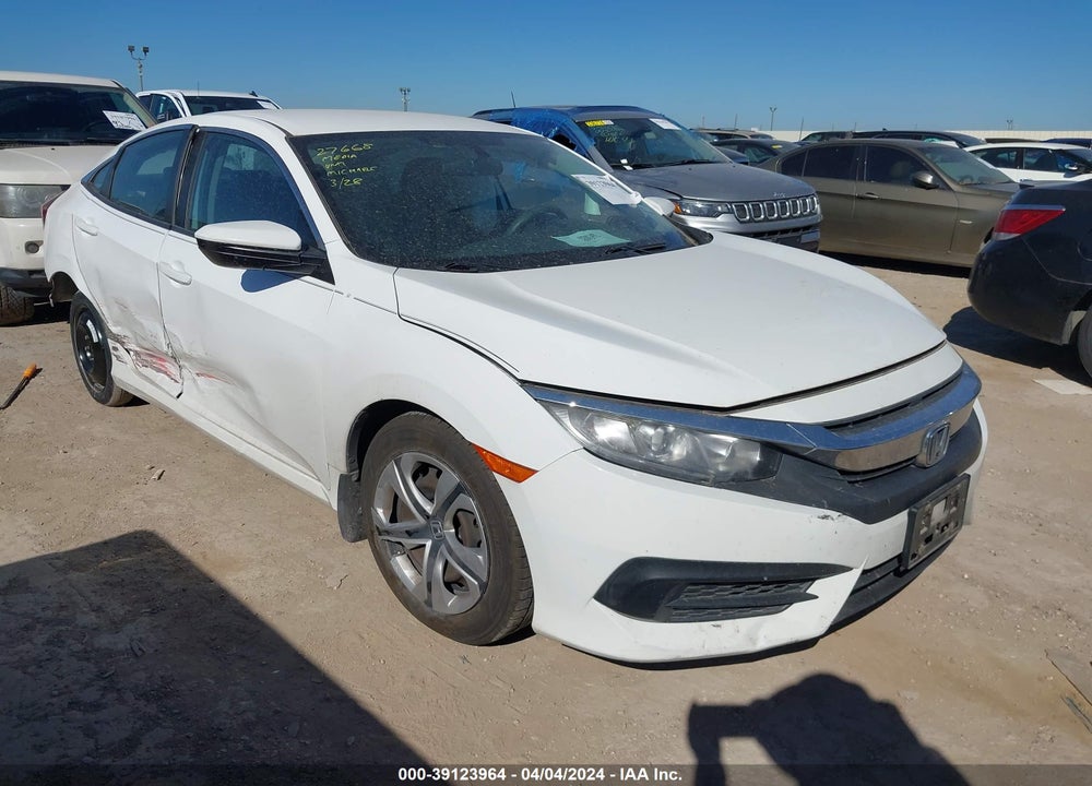 2017 HONDA CIVIC LX VIN: 19XFC2F57HE068959