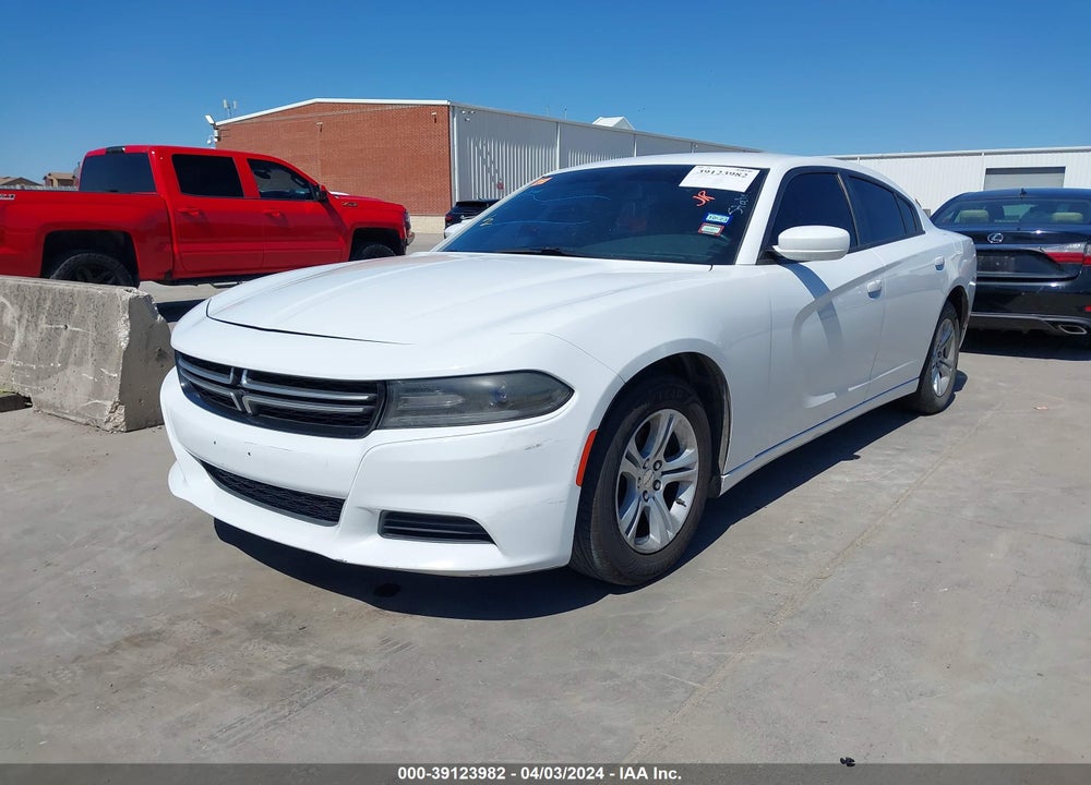 2015 DODGE CHARGER SE VIN: 2C3CDXBG4FH738395