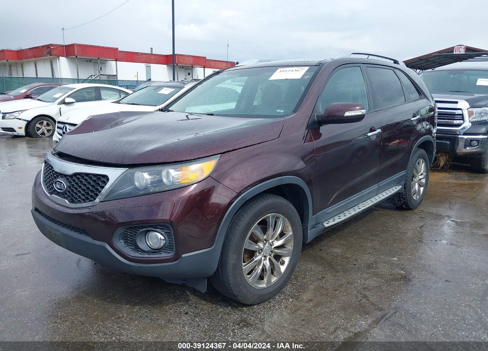 2011 KIA SORENTO EX V6 VIN: 5XYKU4A29BG178359