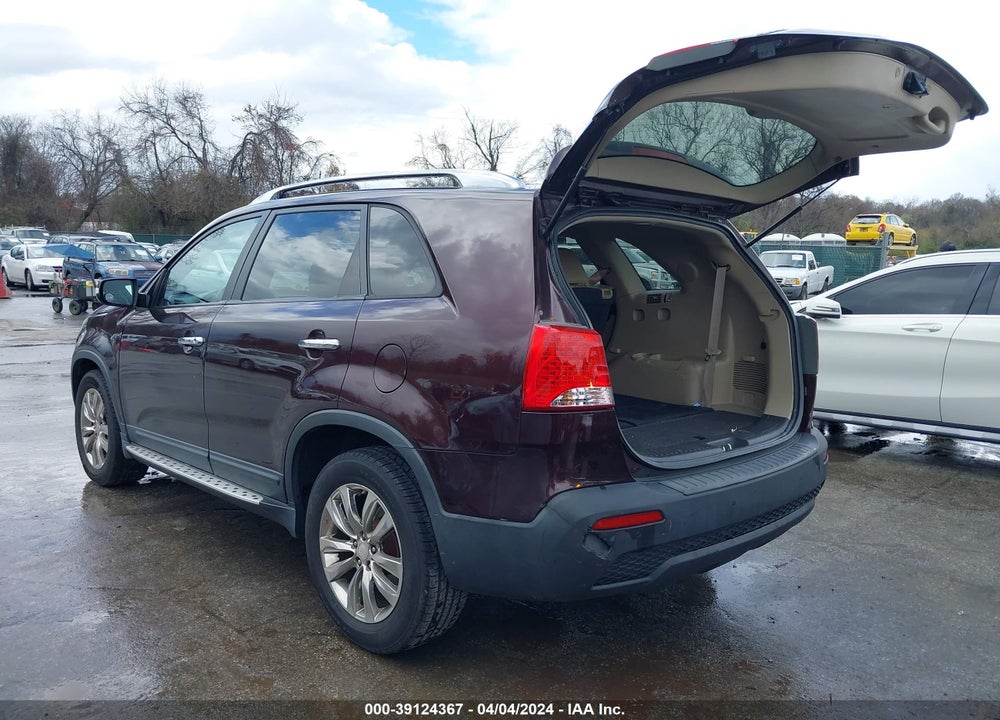 2011 KIA SORENTO EX V6 VIN: 5XYKU4A29BG178359