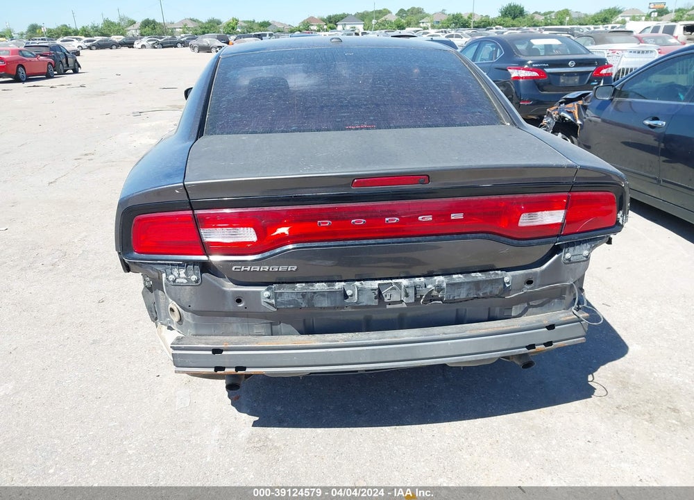 2013 DODGE CHARGER SE VIN: 2C3CDXBG0DH594616