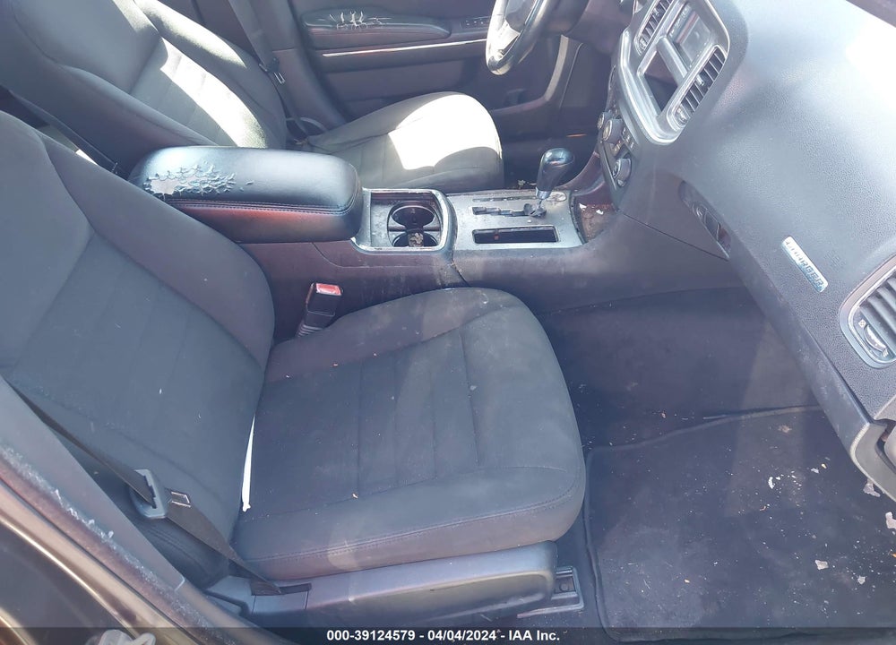 2013 DODGE CHARGER SE VIN: 2C3CDXBG0DH594616