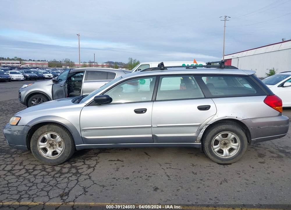 2007 SUBARU OUTBACK 2.5I BASIC VIN: 4S4BP61C177303317