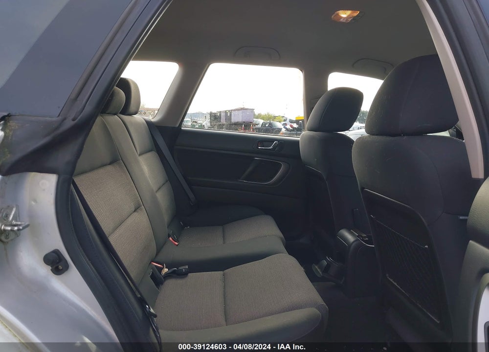 2007 SUBARU OUTBACK 2.5I BASIC VIN: 4S4BP61C177303317