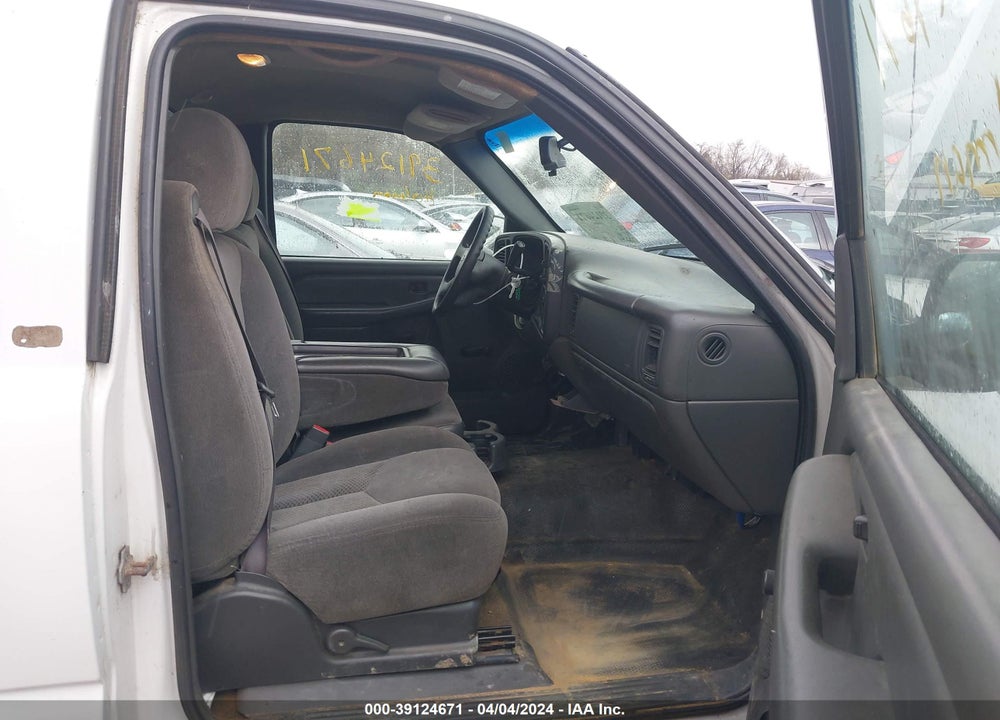 2005 CHEVROLET SILVERADO 1500 WORK TRUCK VIN: 1GCEC14V35Z357636