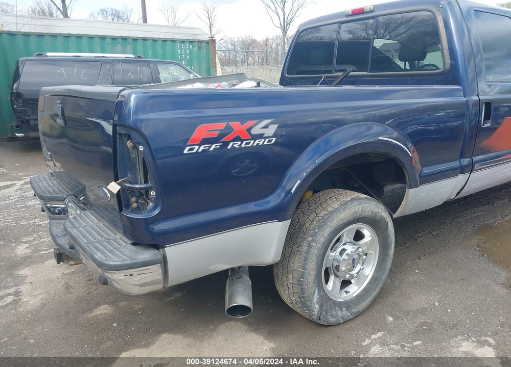 2005 FORD F-250 LARIAT/XL/XLT VIN: 1FTSW21P15EC27660