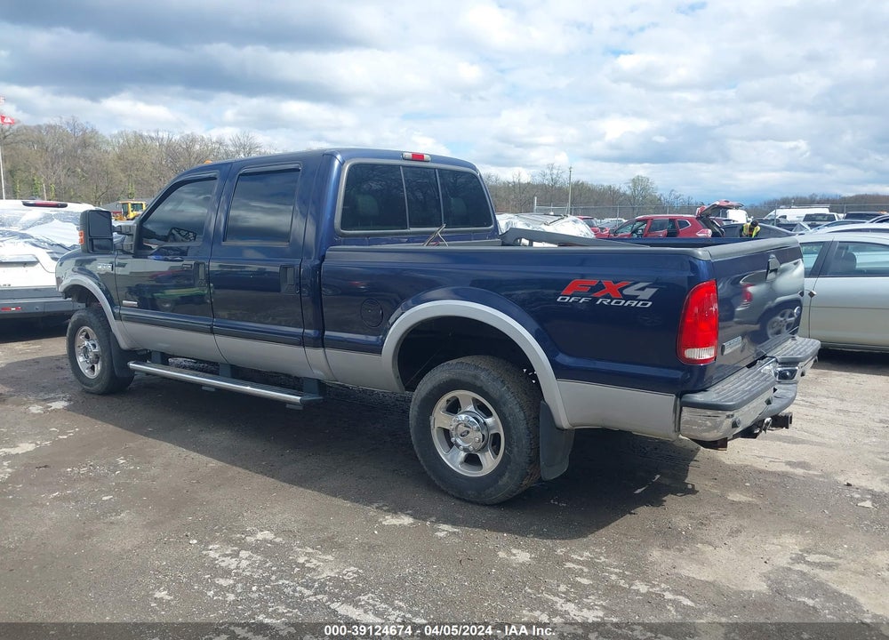 2005 FORD F-250 LARIAT/XL/XLT VIN: 1FTSW21P15EC27660