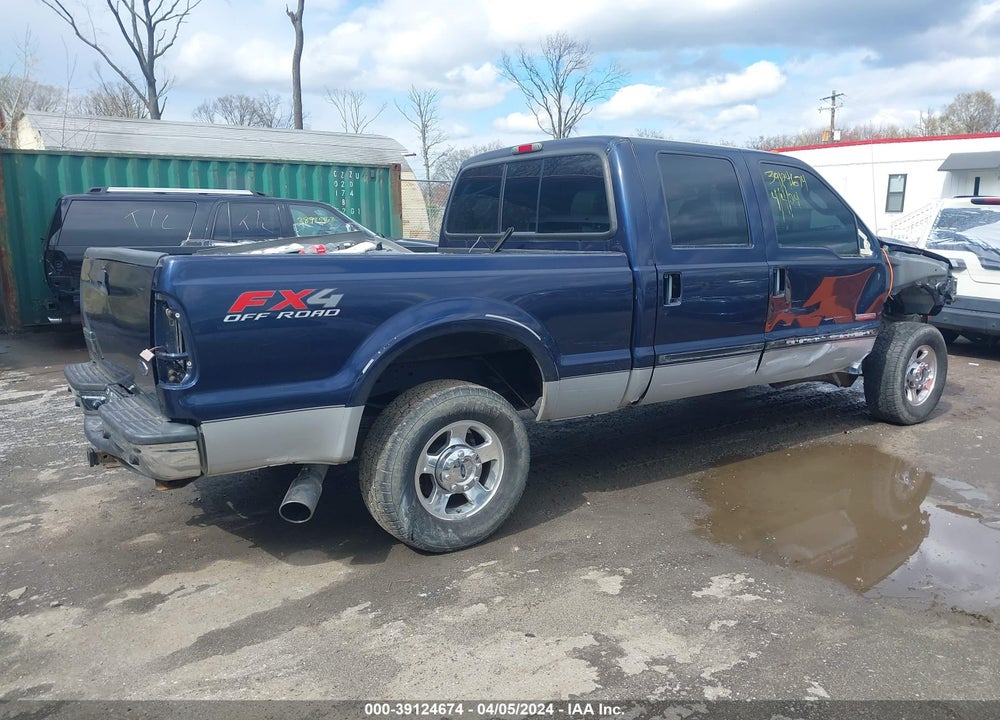2005 FORD F-250 LARIAT/XL/XLT VIN: 1FTSW21P15EC27660