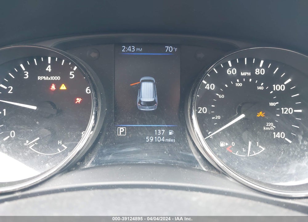 2020 NISSAN ROGUE SV INTELLIGENT AWD VIN: JN8AT2MV1LW107481