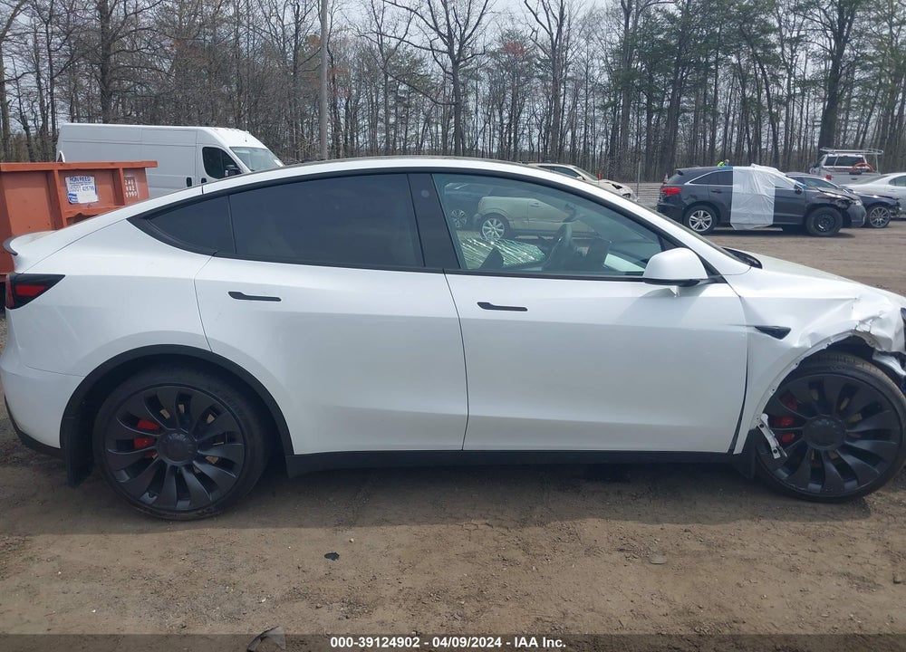 2023 TESLA MODEL Y AWD/PERFORMANCE DUAL MOTOR ALL-WHEEL DRIVE VIN: 7SAYGDEF7PF699791