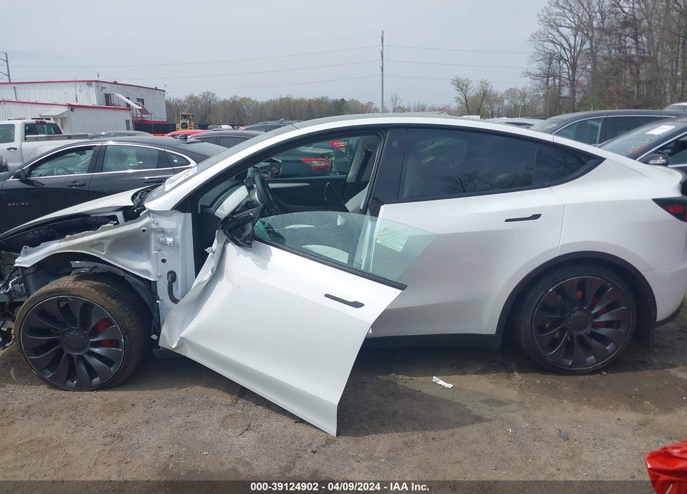 2023 TESLA MODEL Y AWD/PERFORMANCE DUAL MOTOR ALL-WHEEL DRIVE VIN: 7SAYGDEF7PF699791