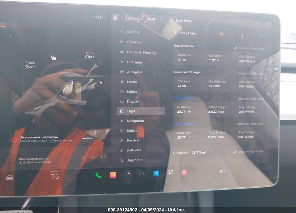 2023 TESLA MODEL Y AWD/PERFORMANCE DUAL MOTOR ALL-WHEEL DRIVE VIN: 7SAYGDEF7PF699791