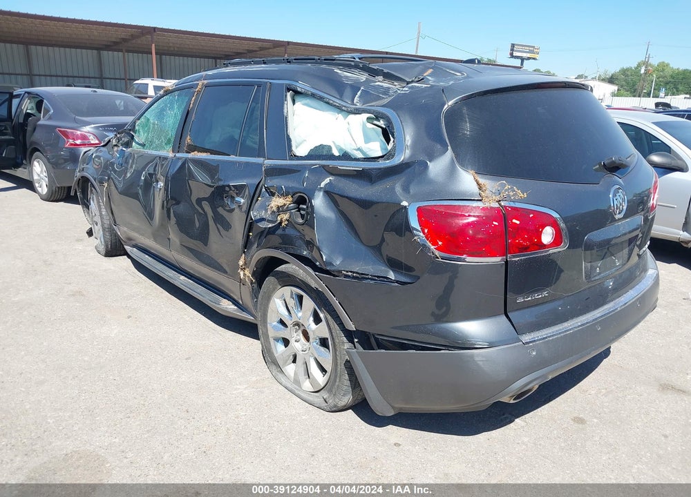 2012 BUICK ENCLAVE PREMIUM VIN: 5GAKRDED3CJ343757