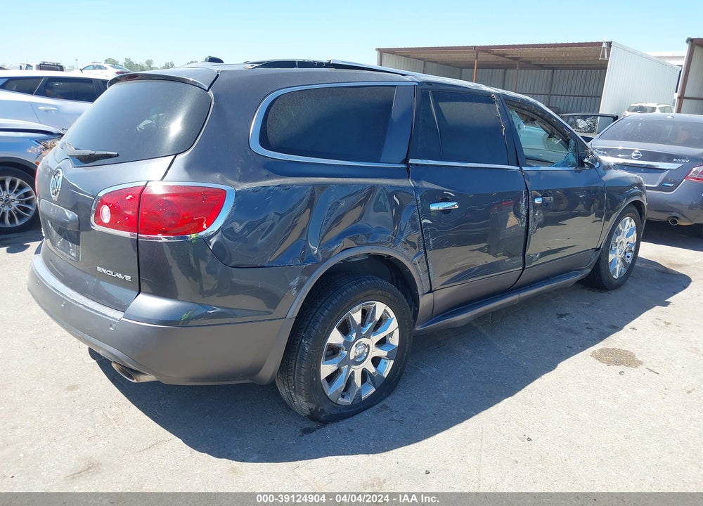 2012 BUICK ENCLAVE PREMIUM VIN: 5GAKRDED3CJ343757