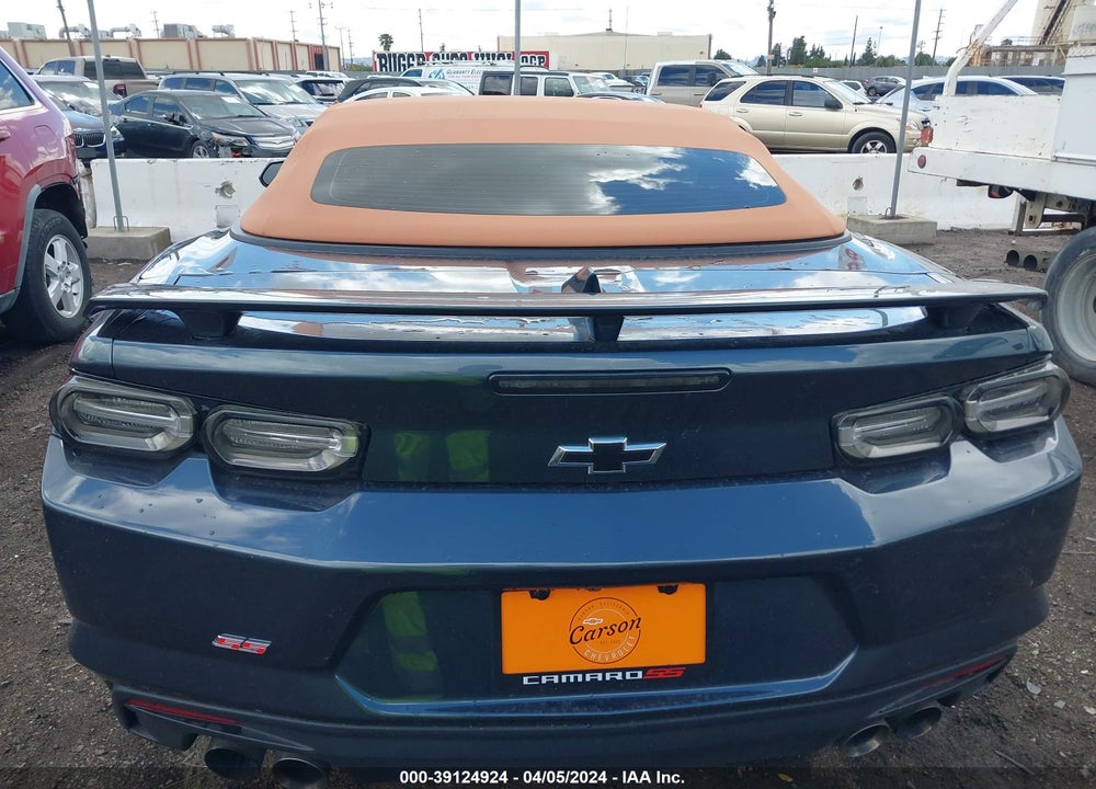 2019 CHEVROLET CAMARO 1SS VIN: 1G1FF3D71K0138563
